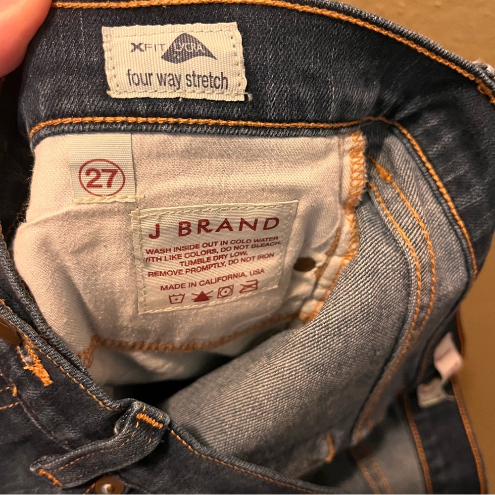J Brand Cigarette Leg Jeans Size 27 - Picture 7 of 8